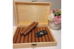 China Customized Humidity Control Wood Cigar Packaging Box For Electronics Cigar supplier