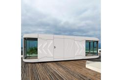 China Customizable Modular Capsule House Hotel With 1 Bedroom 1 Bathroom 1 Living Room supplier
