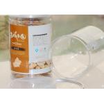 900Ml Customized Transparent Empty Cans With Lids / Pet Plastic Container for sale