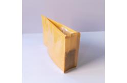 China Durable Kraft Paper Bags With Visible Window For Food Packaging Greaseproof Customizable supplier