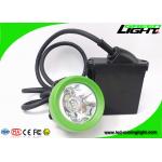 1.67W 10000lux LED Mining Hat Lamp 6.6Ah Rechargeable Miners Light for sale