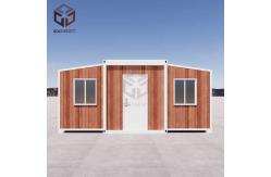 China Relocatable Portable 40ft Expandable Container Home Double Glazed Window supplier