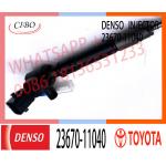 Common Rail Fuel Injector 23670-11040 for denso toyta 2GD Hilux 23670-19065 injector diesel for sale