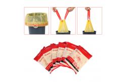 China 4 8 13 Gallon Compostable Biodegradable Plastic Garbage Bag With Drawstring supplier