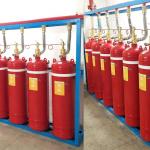 Enclosed Flooding IG541 Inert Gas Fire Suppression System Clean Without Residue for sale