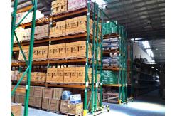 China Industrial Storage Racking Solutions For Pallets , Heavy Duty Pallet Racking System supplier