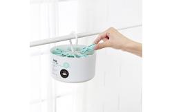 China 24 Windproof Quilt Plastic Clothes Hanger Clips With Storage Box supplier