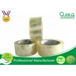 Low Noise Transparent Crystal Clear Tape Environment Protection Fragile for sale