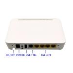 1GE 3FE 1TEL GPON ONU ONT FTTH Ethernet RJ45 Ports Dual Band Wifi Router for sale