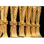 Gold Plated Polyresin Trophy Cylinder Shape Year - End Bonus For Enterprise Staff