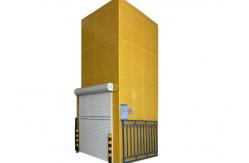 China 5T Electric Small Goods Elevator Guide Rail Warehouse Freight Elevator supplier