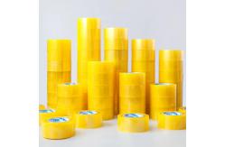 China Waterproof Transparent BOPP Packing Tape Strong Adhesive Packaging Tape supplier