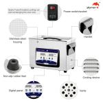 200W Heater 1.19 Gallon Ultrasonic Parts Washer SUS304 For Hinge for sale