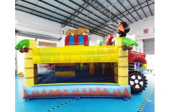 China TUV Animal Zoo Jumping Bouncy Castle Inflatable Combo Bounce House supplier