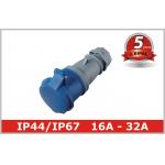 Pin and Sleeve Plug Industrial Power Socket IP44 IP67 Coupler Connector