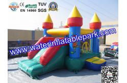 China EN71 Mini Inflatable Bounce House Slide Combo For Kids Party supplier