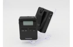 China 15dBm Transmitter Power Wireless Tour Guide System with Microphone supplier