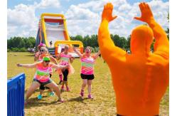 China New Design Inflatable Race Slide for 5K Bouncer Obstacle Challenges Run supplier