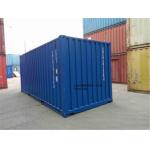 20gp Steel Dry Purchase Used Cargo Containers / Blue International Container for sale