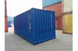 China 20gp Steel Dry Purchase Used Cargo Containers / Blue International Container supplier