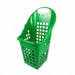 New Supermarket Customized Nestable Large Volume Durable Shopping Trolley Basket for sale