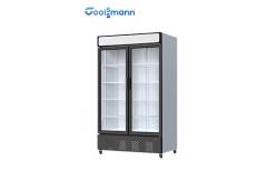 China Automatic Defrosting Glass Drinks Fridge supplier