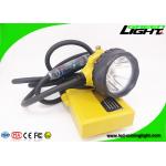 10.4Ah 25000lux Miners Led Light Corded Cable Aluminum Cup MSHA for sale
