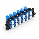 P12LC2XSMF 12 LC/PC Fiber Optic Patch Panel 12 Port 24 Fibers OS2 Single Mode for sale