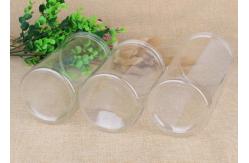 China Clear Plastic Cylinder Clear Cylinder Container Customized Accept Order supplier