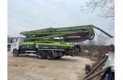 China ZOOMLION 50M Concrete Pumps with 49.3M Maximum Cloth Height supplier