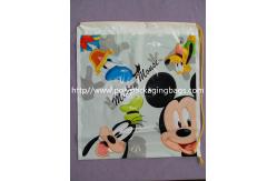 China Promotional CPE /LDPE Plastic Drawstring Backpack Single Shoulder supplier