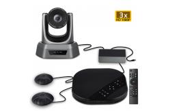 China 3X Zoom 1080P All In One Video Conferencing Solution Wired Communication supplier