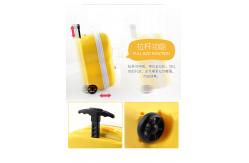 China abs material pull rod suitcase coin piggy bank for kids supplier
