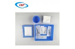 China Nonwoven Eye Drape Sheet Sticky Surgical Drape Pack In Individual Pouch supplier