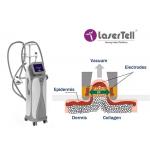 White 30k Ultrasonic Cavitation Vacuum Machine Cellulite Reduction Stationary for sale