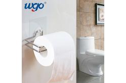 China Self Adhesive Installed Paper Roll Holder Bath Accessories For Wall supplier