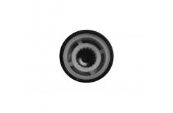 China Customizable Plastic Personalized Potentiometer Dials Knob 20mm Height supplier