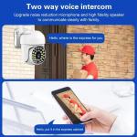Stable Outdoor HD 1080P Security Camera , Moistureproof 360 View CCTV Camera