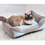 Super Soft Round Dog Bed For Puppy Kitten With Slip Resistant Bottom