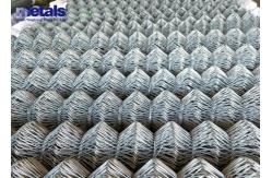 China 1 Inch 1.2mm GI Chain Link Mesh Fence Security Fencing Odm supplier