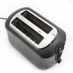 Hot Sale 2 slice Black toasters bread toaster for kitchen for sale