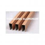 Powder Coated Aluminium Profile For Curtain Wall Frame Champangn , Bronze