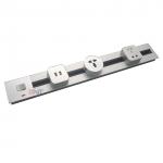 Office Desk Smart Hidden In Tabletop Power Track System Socket GSS System Rail Track Socket for sale