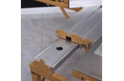 China ZDS Foldable Lightweight Precision Sliding Table Saw With Cart supplier