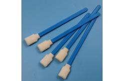 China 707 LintFree Square Sponge Stick Mimaki Printer Cleaning Foam Swab With Blue Handle supplier