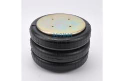 China Rubber Suspension Air Spring 381mm Height Triple Convoluted Air Bellow supplier