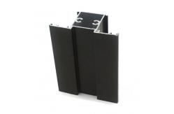 China Black Anodized Aluminium Window Frame Profiles For Construction supplier