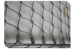 China AISI316 Ferruled Stainless Steel Rope Mesh Rust Resistant For Architecture supplier