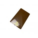 Hotel Ving Cards Hot Stamp Gold RFID Door Key Metallic NFC Card for sale