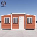 Fireproof Adjustable Expandable Dwelling Folding Prefabricated Cabin with Custom Terrace